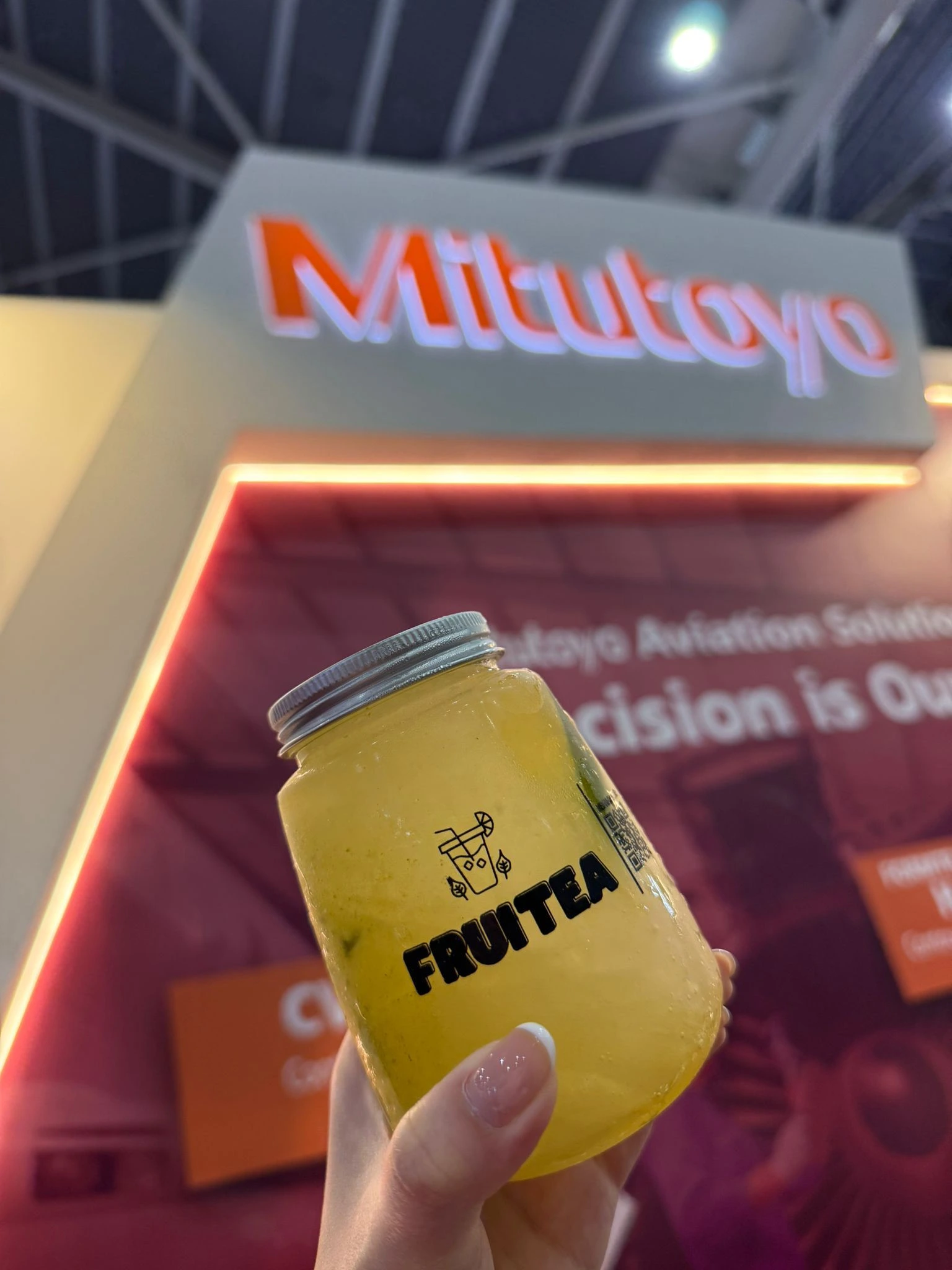 Fruitea at Mitutoyo Asia Pacific exhibition