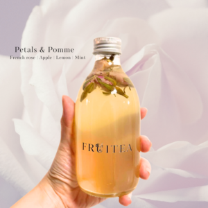Petals and Pommes Rose artisan cocktail tea